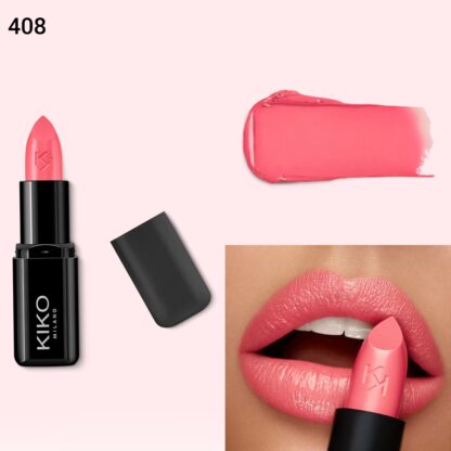 KIKO Milano Smart Fusion Lipstick - Niisutav ja toitev Huulepulk - Image 6