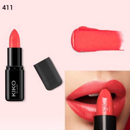 KIKO Milano Smart Fusion Lipstick - Niisutav ja toitev Huulepulk - Image 7