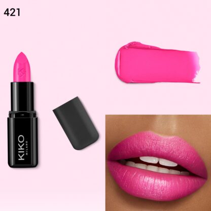 KIKO Milano Smart Fusion Lipstick - Niisutav ja toitev Huulepulk - Image 10