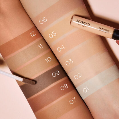 Nahatooni peitekreem KIKO Milano Skin Tone Concealer (02 Ivory) - Image 3