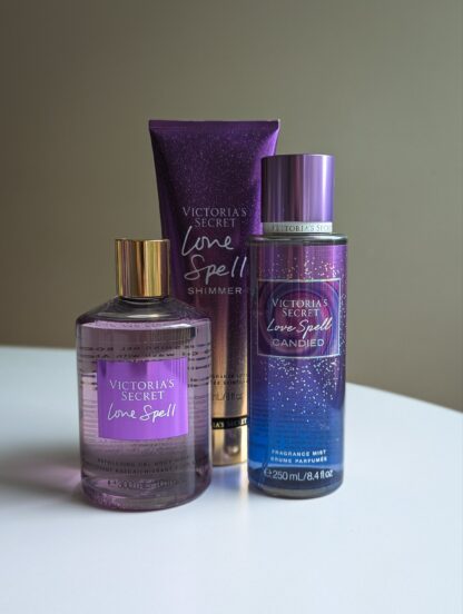 Victoria’s Secret Love Spell komplekt (Kehasprei + Kehalosjoon + Dušigeel) - Image 5