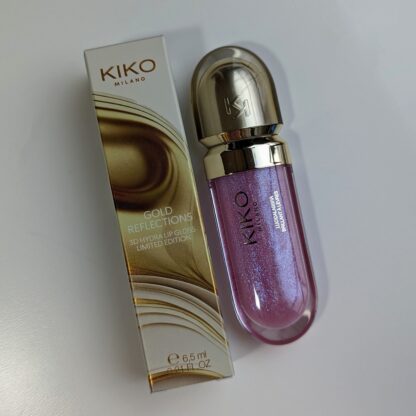 KIKO Milano Gold Reflections 3D Hydra Lip Gloss Limited Edition - Niisutav huuleläige passioniviljaõliga