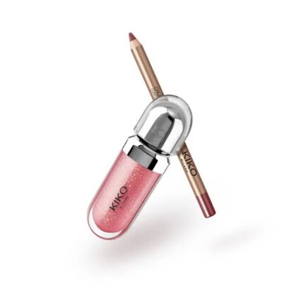 KIKO Milano Holiday Wonderlights Gloss Me Up Lips Gift Set (01 Refined Mauve) - Image 4