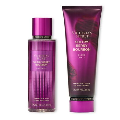 Victoria’s Secret Sultry Berry Bourbon Set Mist & Fragrance Lotion