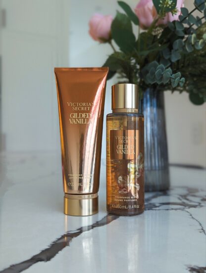 Victoria’s Secret Gilded Vanilla Set Mist & Fragrance Lotion - Precious Metals - Image 6