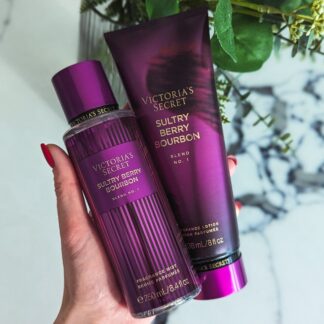 Victoria’s Secret Sultry Berry Bourbon Set Mist & Fragrance Lotion