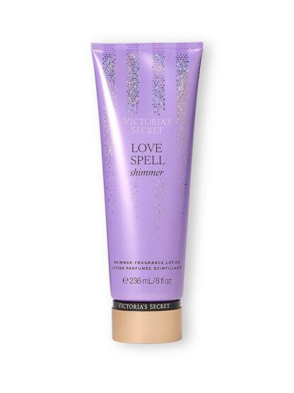Victoria’s Secret Love Spell Shimmer Fragrance Lotion NEW DESIGN - Image 4