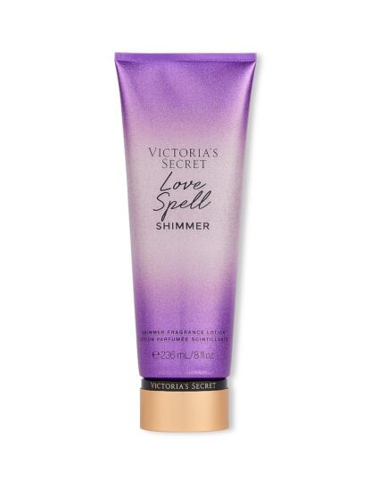 Victoria’s Secret Love Spell Shimmer Fragrance Lotion OLD DESIGN - Image 4