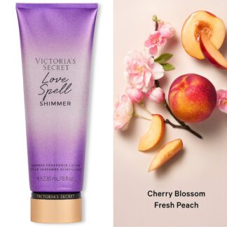 Victoria’s Secret Love Spell Shimmer Fragrance Lotion OLD DESIGN