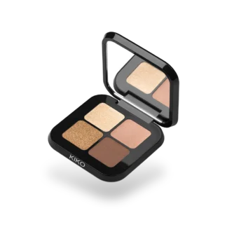 KIKO MILANO New Bright Quartet Eyeshadow Palette (01)