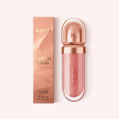 KIKO MILANO Golden Oasis 3D Hydra Lip Gloss (04) - Image 5