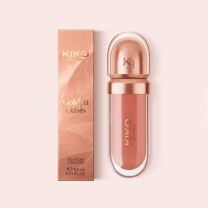 KIKO MILANO Golden Oasis 3D Hydra Lip Gloss (05) - Image 5