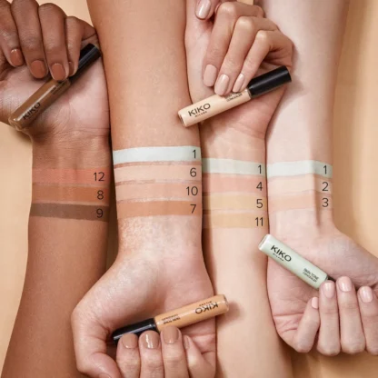 KIKO MILANO Skin Tone Concealer (01 Green) Punetust Peitev Peitekreem - Image 3
