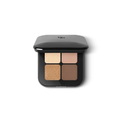 KIKO MILANO New Bright Quartet Eyeshadow Palette (01) - Image 2