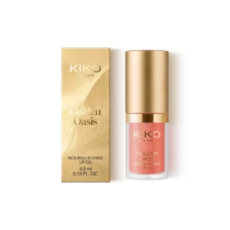 KIKO MILANO Golden Oasis Nourish & Shine Lip Oil (03 Cherry Bite)