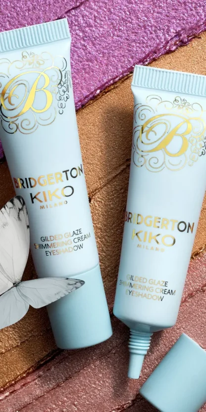 KIKO MILANO Bridgerton Gilded Glaze Shimmering Cream Eyeshadow (01) - Image 5