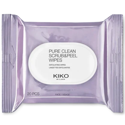 KIKO MILANO Pure Clean Scrub & Peel Wipes