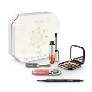 KIKO MILANO Snow-Kissed Holiday Timeless Look Makeup Gift Set
