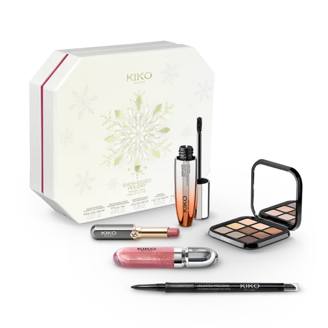 KIKO MILANO Snow-Kissed Holiday Timeless Look Makeup Gift Set