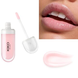 KIKO Milano Kissable Lip Volume Plumping Lip Cream (01 Tutu Rose)